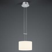 BANKAMP Grazia hänglampa 1 lampa 32 cm nickel