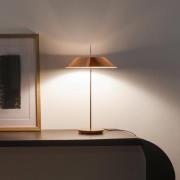 Vibia Mayfair LED-bordslampa, koppar blank