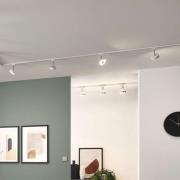 Paulmann URail LED-spot Circle, dimbar, 4 000 K, signalvit