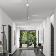 Paulmann URail Circle LED-spot, 3-stegsdimmer, 3000K, signalvit