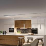 Paulmann URail LED-list Zelos, 3000K, signalvit, dimbar