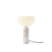 NEW WORKS bordslampa Kizu Large, beige, marmor, E27