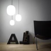 Superæg 300 Taklampa Opal/Vit Sladd - Piet Hein