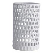 Nordal - WAKE deco holder, L, white