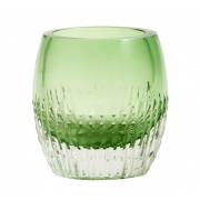 Nordal - Glass votive, apple green, for t-light