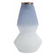 Nordal - DOUCE candle holder, h-16,5 dusty l.blue