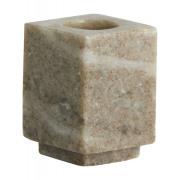Nordal - HAIDA candle holder, S, sand marble