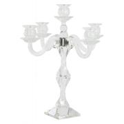 Nordal - FARA candle holder, f/5 candles, clear