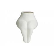 Nordal - AVAJI sitting lower body, vase, white