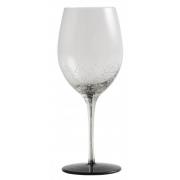 Nordal - BOBBLE wine glass w. black stem