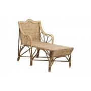 Nordal - ZEYA rattan lounge chair, natural