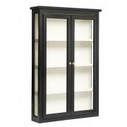 Nordal - CLASSIC wall cabinet, black