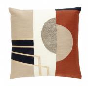 Nordal - CRUZ cushion cover, 2 semi-circles