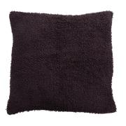Nordal - LYRA cushion cover, L, knitted, burgundy