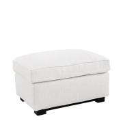 Artwood - MIDTOWN Ottoman Fotpall Tobago white