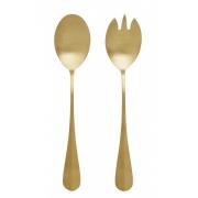 Nordal - GOLD salad cutlery, s/2