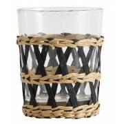 Nordal - WEVA glass w/ pattern nature/black