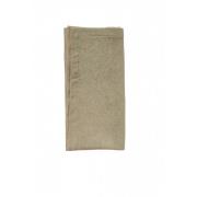 Nordal - Napkin, grey/beige, hemmed