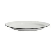 Nordal - MADAME dinner plate, white/black