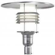 Arnäs II stolparmatur LED galv (Galvaniserat stål)