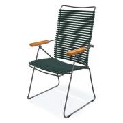 Houe, Click positionsstol pine green/grey bamboo