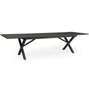 Brafab, Hillmond bord 100x240-310  cm svart