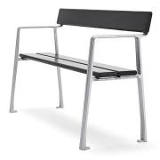 Byarums Bruk, Piccolo soffa natur svartlaserad mahogny