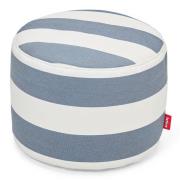 Fatboy, Point outdoor pouf stripe ocean blue