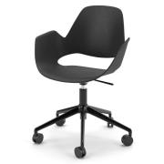 Houe, Falk chair black castor base