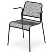 Skagerak, Mira Armchair Stackable Anthracite Black Steel