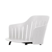 Cane-line, Choice stol skal INDOOR/OUTDOOR White, Proropylen