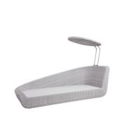 Cane-line, Savannah Daybed Höger Modul White Grey