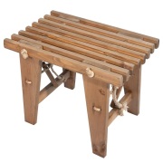 Hillerstorp, Ecobench 60 cm Furu oljad brun