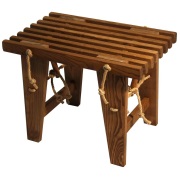 Hillerstorp, Ecobench 60 cm Ask oljad brun