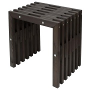 Hillerstorp, D-Bench 45 cm svartoljad furu