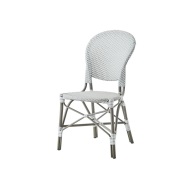 Sika Design, Isabell stol  grå m/vit prick