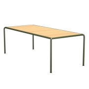 Houe, AVANTI Matbord 222x98 cm furu/olivgrön