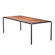 Houe, AVANTI Matbord 222x98 cm ask/svart