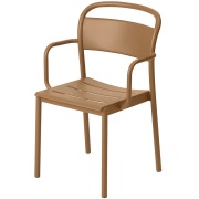 Muuto, Linear Steel Karmstol - Burnt Orange