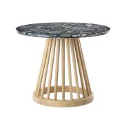 Tom Dixon, Fan bord naturfärgad stenskiva 60 cm pebble