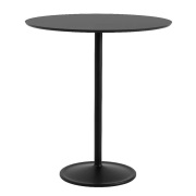 Muuto, Soft barbord 95 cm - Black Nanolaminate Black