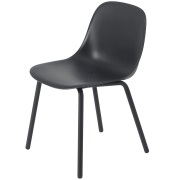 Muuto, Fiber Outdoor Matstol Anthracite Black