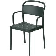Muuto, Linear Steel Karmstol - Dark Green