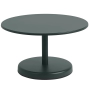 Muuto, Linear Steel Soffbord Ø70 cm Dark Green