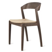 Skovby, SM827 matstol Ek mockabrun lack oljad look