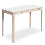 Skovby, Sm131 Skrivbord Ek Vitolja/Vit Laminat 115X55X74Cm
