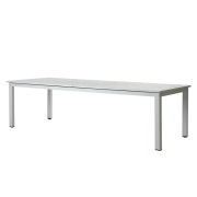 Brafab, Lomma matbord 100x260-380 cm Ljusgrå