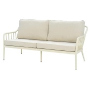 Brafab, Coleville 3-sits soffa  Pearl white / Dot beige