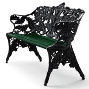 Byarums Bruk, Soffa Classic / g:svart / v:grönlack. fur Byarums Bruk