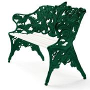 Byarums Bruk, Classic soffa gavlar: grön / virke: vitlackerad furu